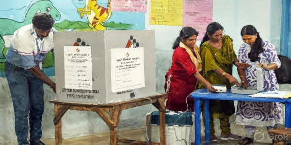 സമയം കഴിഞ്ഞു, പക്ഷേ ആവേശം കുറഞ്ഞില്ല! പലയിടത്തും ടോക്കൺ വിതരണം ചെയ്യുന്നു; വോട്ടിംഗ് ഇനിയും വൈകും..